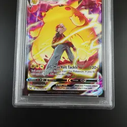 PSA 10 Pikachu Vmax TG17/TG30 Pokemon Lost Origin Holo Full Art Graded Card - Image 3