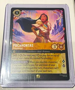 Pocahontas - Peacekeeper Disney Lorcana Legendary - Image 1
