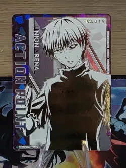 Union Arena Tokyo Ghoul Ken Kaneki Action Point Serial No.19 Japanese Version - Image 1
