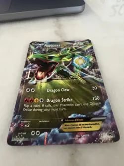 Pokemon TCG Rayquaza EX XY73 XY Black Star Promo 2015 Ultra Rare Card HP - Image 2