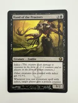 Hand of the Praetors MTG Magic the Gathering Card NM Near Mint SOM - Image 1