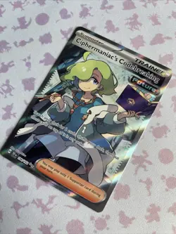Ciphermaniac’s Codebreaking 198/162 Temporal Forces Full Art NM Pokemon Card - Image 3