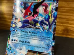 Ash-Greninja EX XY133 Jumbo Oversized Holo Pokemon Card LP-MP - Image 2