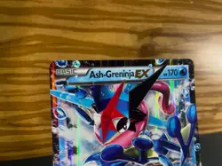 Ash-Greninja EX XY133 Jumbo Oversized Holo Pokemon Card LP-MP - Image 4
