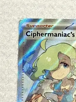 Ciphermaniac's Codebreaking 198/162 Temporal Forces Full Art Pokemon Card NM - Image 4