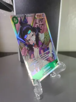 Smoker (030) OP10-030 Royal Blood Foil One Piece Tcg W/ Bonus Card - Image 4