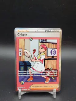 Crispin 171/131 Prismatic Evoltions Special Illustration Rare NM Pokemon Card - Image 1