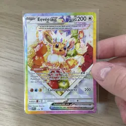 Pokemon TCG Eevee EX Black Star Promo 174 Prismatic Evolutions Card NM - Image 1