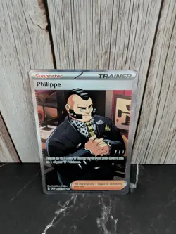 Pokemon TCG Philippe Full Art Trainer Card 110/86 Chaos Rising - Image 1