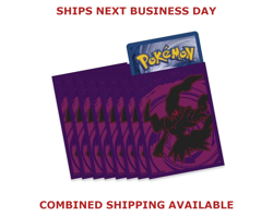 Astral Radiance Pokemon Center ETB Pokemon Darkrai Card Sleeves (65 Pack) NEW - Image 1