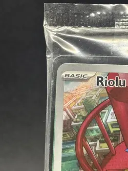 Pokemon TCG Riolu 010 ME Mega Evolution Promo Holo Card 80 HP Attack 30 Sealed - Image 3