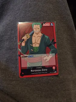 Roronoa Zoro OP01-001 One Piece Demo Deck Cards One Piece - Image 1