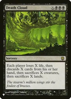 1x Death Cloud - The List NM-Mint, English Mystery Booster / The List MTG Magic - Image 1