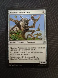mtg mindless automaton eternal masters - Image 1