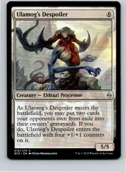 Magic the Gathering Ulamog's Despoiler Battle for Zendikar MTG Free Shipping! - Image 1