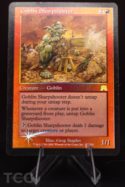 Goblin Sharpshooter - 2002 Magic the Gathering - Onslaught Foil - Image 1