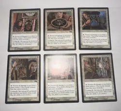 MTG * Rune of Protection: Set of 6 Arts Urza’s Saga Regular SellbyCyn - Image 2