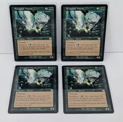 Arrogant Wurm Lot Of 4 - Magic The Gathering MTG - Torment! - Image 1