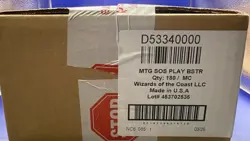 MTG Secrets of Strixhaven Play Booster Box Case Sealed 6 Boxes 180 Packs SOS - Image 1