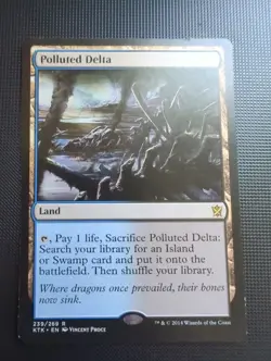Polluted Delta Khans of Tarkir Regular - Image 1