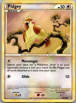 Pidgey 67/95 Call of Legends Pokemon TCG NM - Image 1