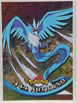Pokemon Topps | Articuno #144 | Holo Foil | TV Animation Edition | 2000 Pokemon - Image 1
