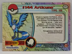 Pokemon Topps | Articuno #144 | Holo Foil | TV Animation Edition | 2000 Pokemon - Image 2