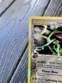Pokemon TCG Rayquaza 13/113 Reverse Holo Stamped Rare EX Delta Species - Image 5