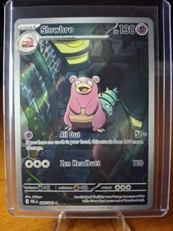 Slowbro 090/084 Illustration Rare Pitch Black Pokemon Holo ⭐ Near Mint ⭐ - Image 1