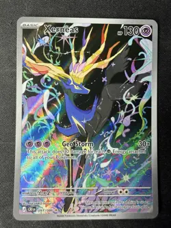 Pokemon Chaos Rising Xerneas Full Art Holo Rare 091/086 Crown Zenith ENHP 130 - Image 1