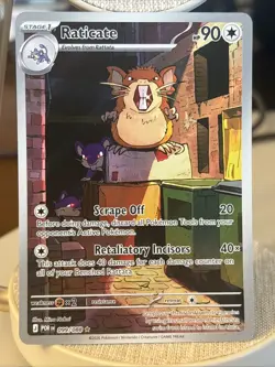 Pokemon TCG Raticate IR 099/088, Perfect Order, Holo NM Fast Shipping - Image 1