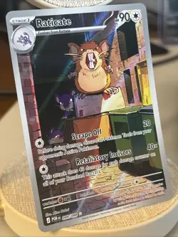 Pokemon TCG Raticate IR 099/088, Perfect Order, Holo NM Fast Shipping - Image 2