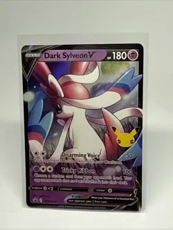 Dark Sylveon v SWSH134 SWSH: Sword & Shield Promo Cards Holo 390 - Image 1
