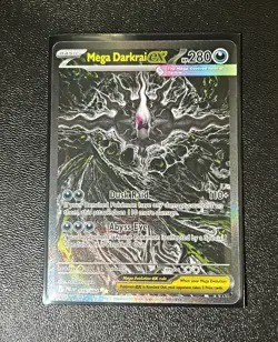 Pokemon TCG Mega Darkrai EX 116/084 Evolutions Ultra Rare Full Art Holo EN 280HP - Image 1