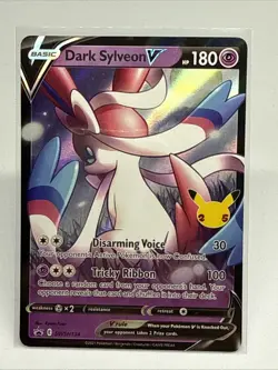Dark Sylveon v SWSH134 SWSH: Sword & Shield Promo Cards Holo 224 - Image 1