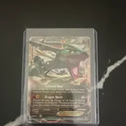 Rayquaza EX 85/124 Dragons Exalted Holo Ultra Rare 170 HP English - Image 1