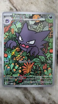 POKEMON HAUNTER 027 HOLO ME: MEGA EVOLUTION PROMO NM/M - Image 1