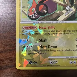 Mow Rotom RT4/6 Rising Rivals Reverse Holo Pokemon LP - Image 5