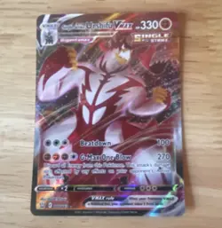 Single Strike Urshifu VMAX 086/163 Swsh05 Battle Styles Holo Ultra Rare - Image 1