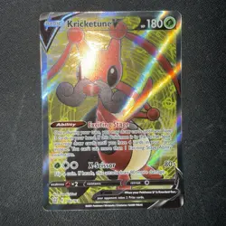 Kricketune V (Full Art) Ultra Rare Battle Styles 142/163 Near Mint Pokemon TCG - Image 3