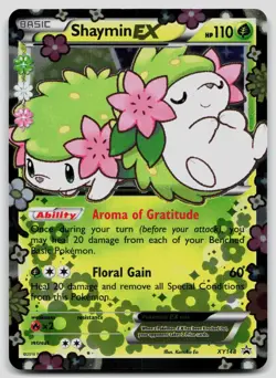 Shaymin EX XY148 XY Promo Holo Pokemon LP - Image 1
