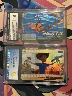Weiss Schwarz Japanese Toy Story And Lilo And Stitch Graded Card Lot - Image 1