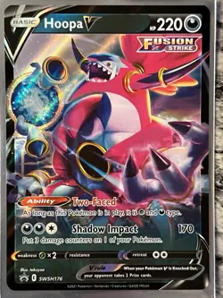 Hoopa V SWSH176 SWSH: Sword & Shield Promo Cards Holo - Image 1