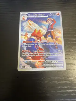 Ethan's Magcargo 222/217 Illustration Rare Ascended Heroes Pokemon Holo NM - Image 1