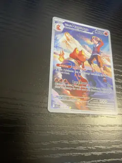 Ethan's Magcargo 222/217 Illustration Rare Ascended Heroes Pokemon Holo NM - Image 2