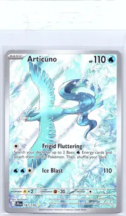 Articuno 161/159 Illustration Rare Journey Together Pokemon Holo Near Mint - Image 1