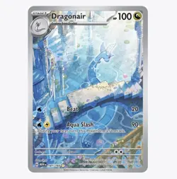 Dragonair Pokemon (2023) SV 151 IR Exclusive Rare In Mint Condition!💎 - Image 1