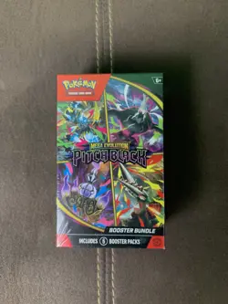 Pokemon TCG: Mega Evolution Pitch Black Booster Bundle New/Sealed In Hand - Image 1