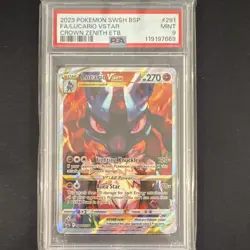 PSA 9 2023 Pokemon SWSH Promo Lucario VSTAR Full Art Holo English SWSH291 - Image 1