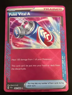 Poke Vital A ACE SPEC 62/64 Pokemon Shrouded Fable LP - Image 1
